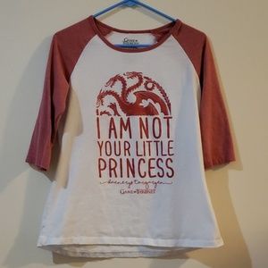 Game Of Thrones Daenerys Quote Long Sleeve Tee L